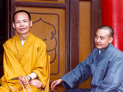 Study Abroad - 1995 Silk Road - Xian China Monks - Steven A Martin PhD