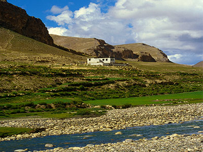 Mountain stream - Tibet Photo Journal - Steven Andrew Martin