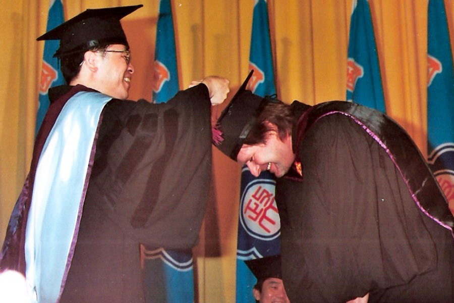 International Education | From GED to PhD | Dr Steven Andrew Martin | Graduation Day | National Chengchi University, Taiwan, 2006