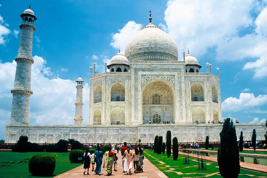 Taj Mahal Agra India 2001 - Surf Doctor Steven Andrew Martin - Jewel of Travel