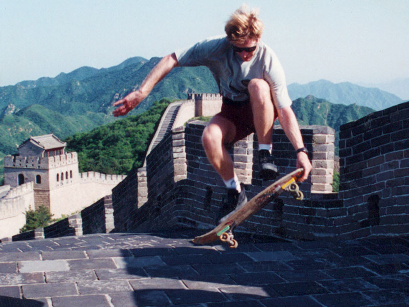 Skateboarding Great Wall China | Steven A. Martin PhD | Asian Studies | Chinese Philosophy | Steven Martin