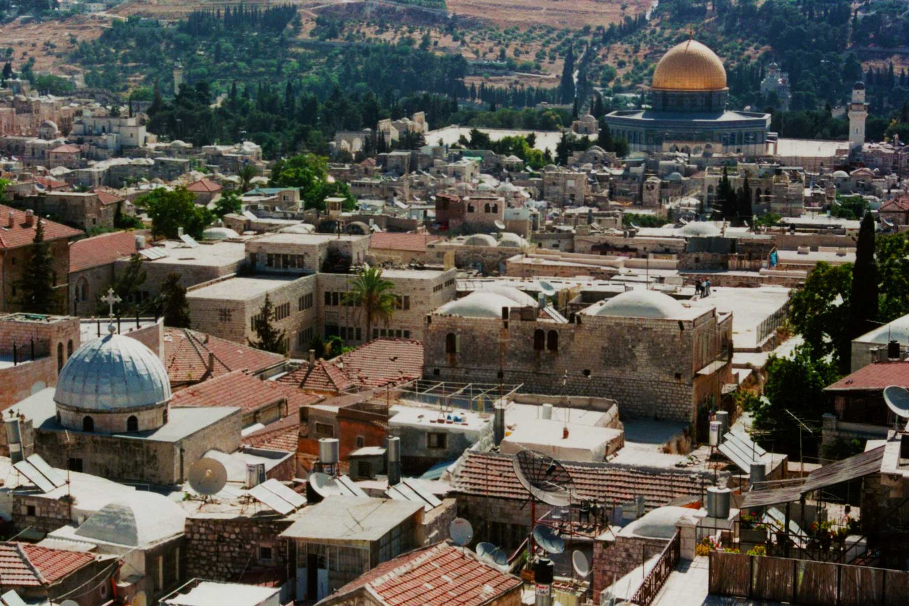 Temple Mount and Mount of Olives | Jerusalem | Israel | Dr Steven A Martin | International Education Online | Steven Andrew Martin