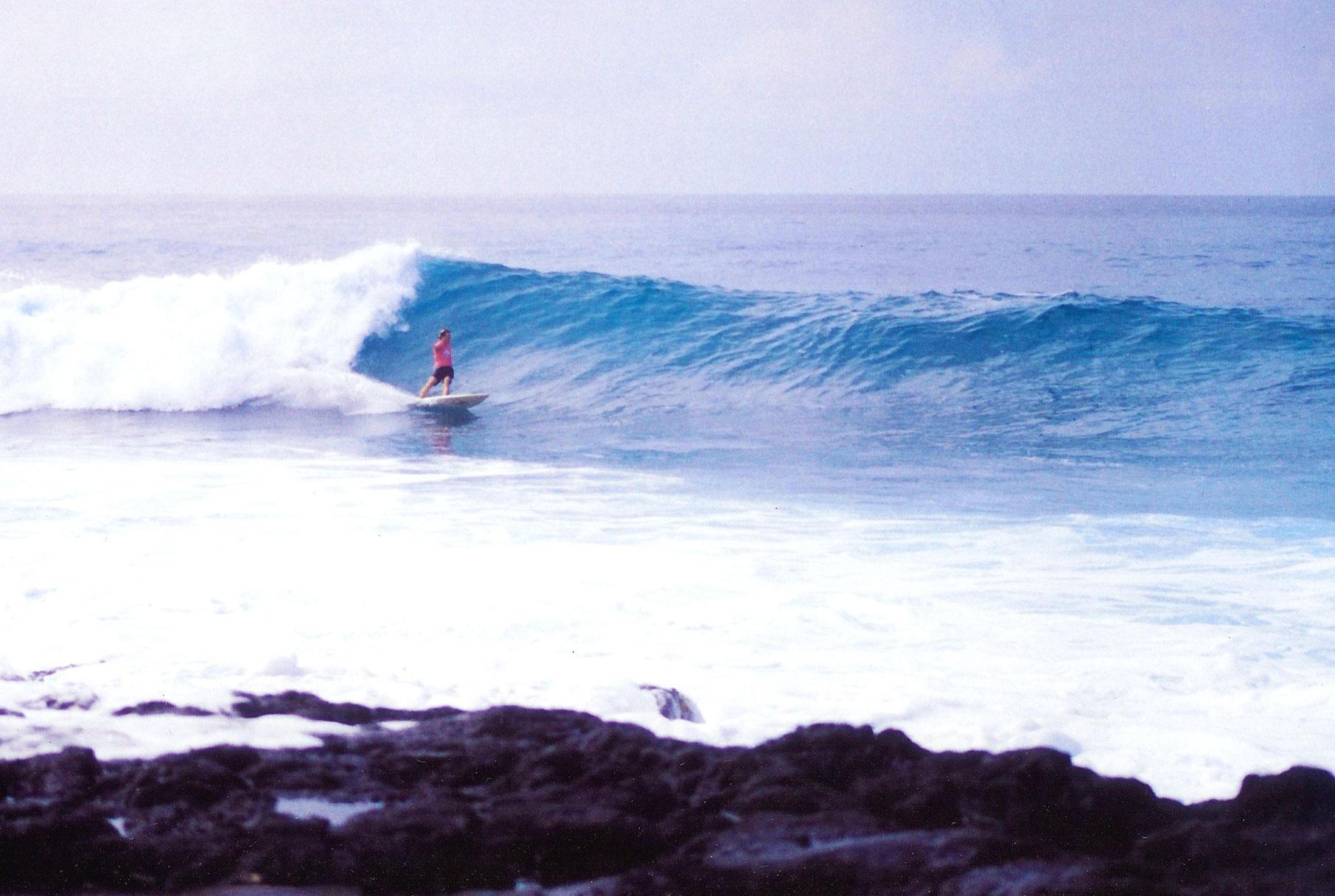 Steven Andrew Martin Surfing | Summer 1993 – Magic Sands Point, Kailua-Kona, Hawaii