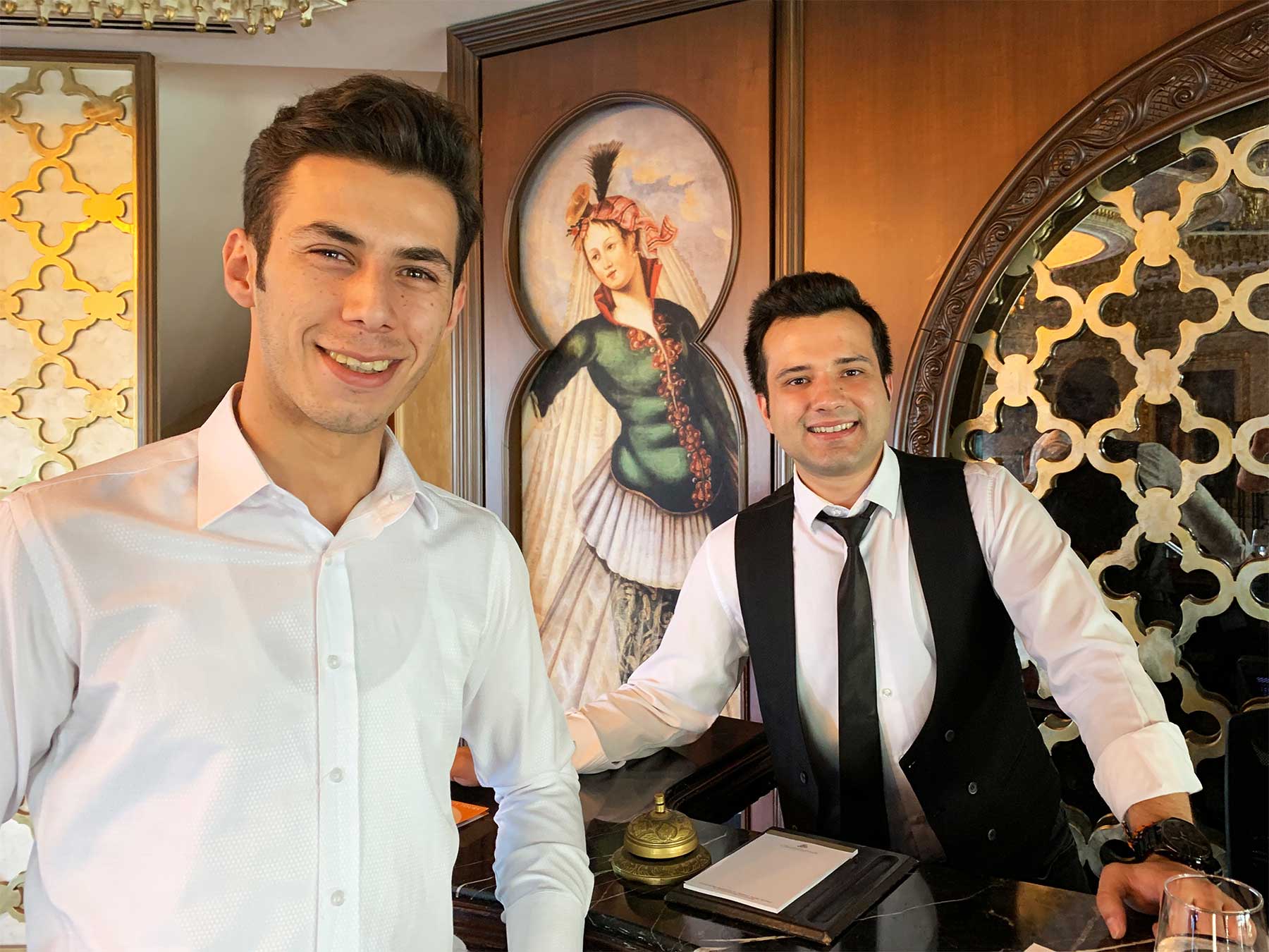 Daru Sultan Hotels Galata Istanbul Turkey | Seyit and Ugur | Dr Steven A Marin 2019 | Istanbul Learning Adventure