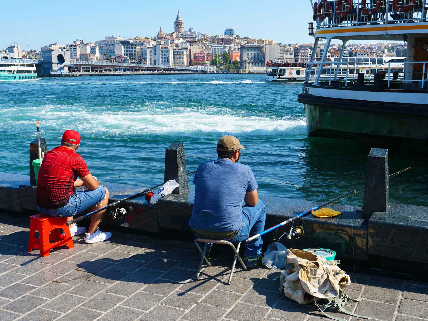 Bosphorus Fishers | Istanbul Turkey | Photo Dr Steven Andrew Martin Teaching and Learning