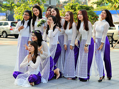 Ho Chi Minh City Vietnam Students - Southeast Asian Civilization - Steven Andrew Martin