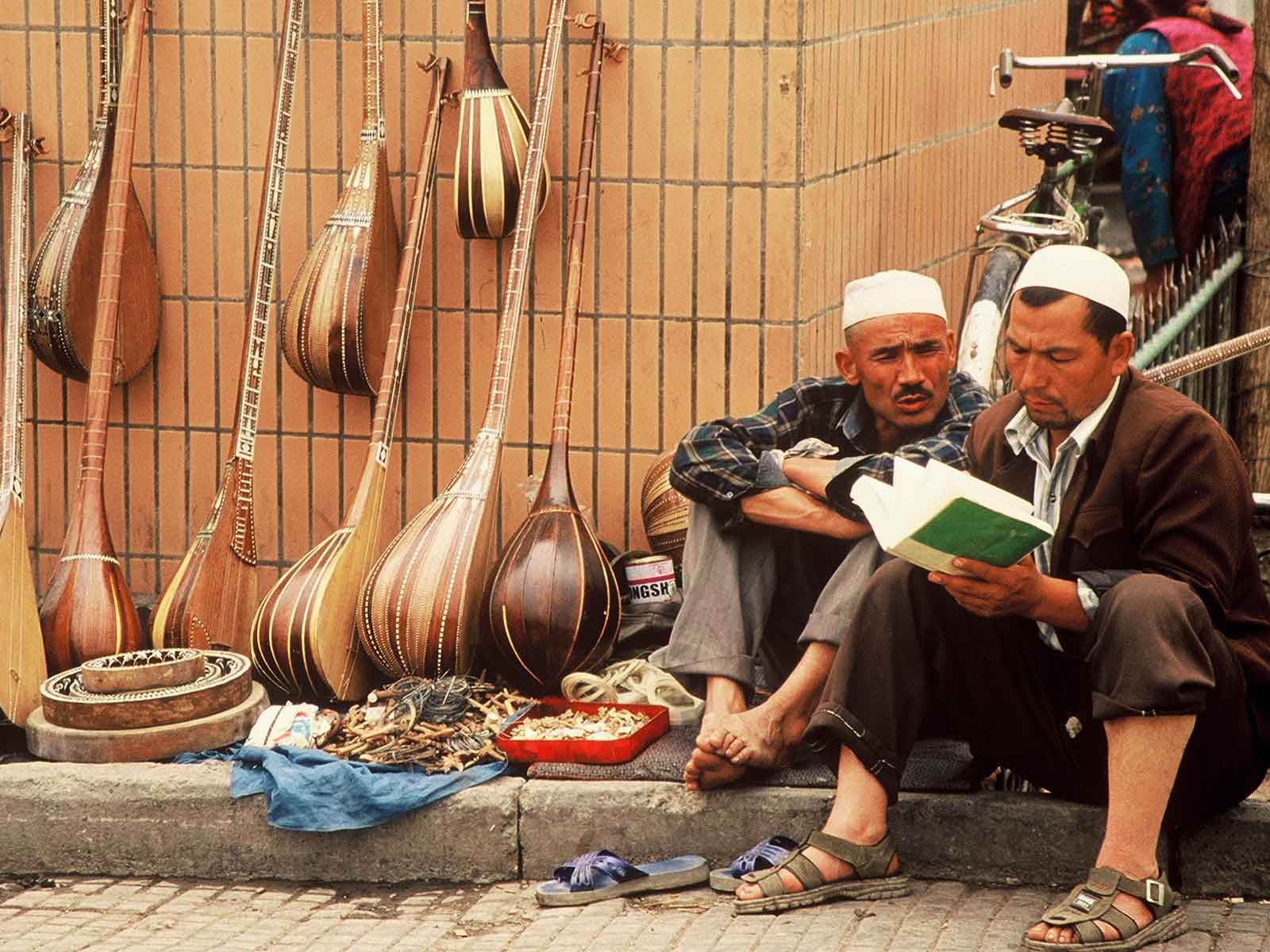 Islamic Culture - Koran - Id Kah Mosque - China Silk Road Photo Journal - Steven Andrew Martin PhD