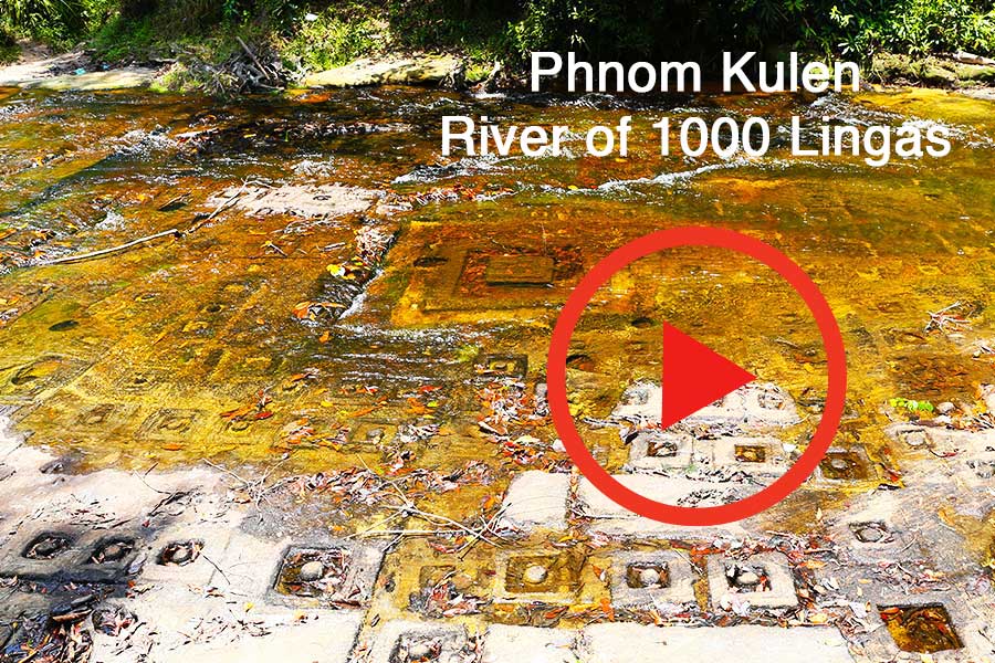 1000 Lingas - Phnom Kulen - Khmer Sacred Mountain - Steven Andrew Martin PhD