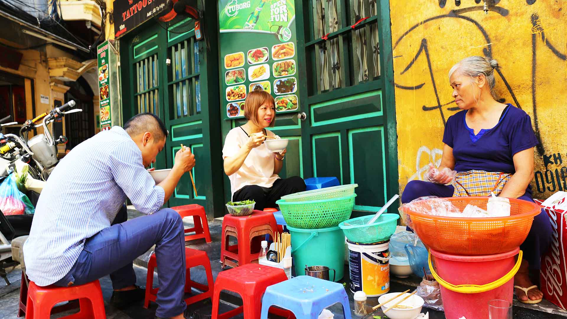 Traditional Vietnamese Noodles - Hanoi Vietnam - Southeast Asian Civilization - Dr Steven Martin Photo Journal