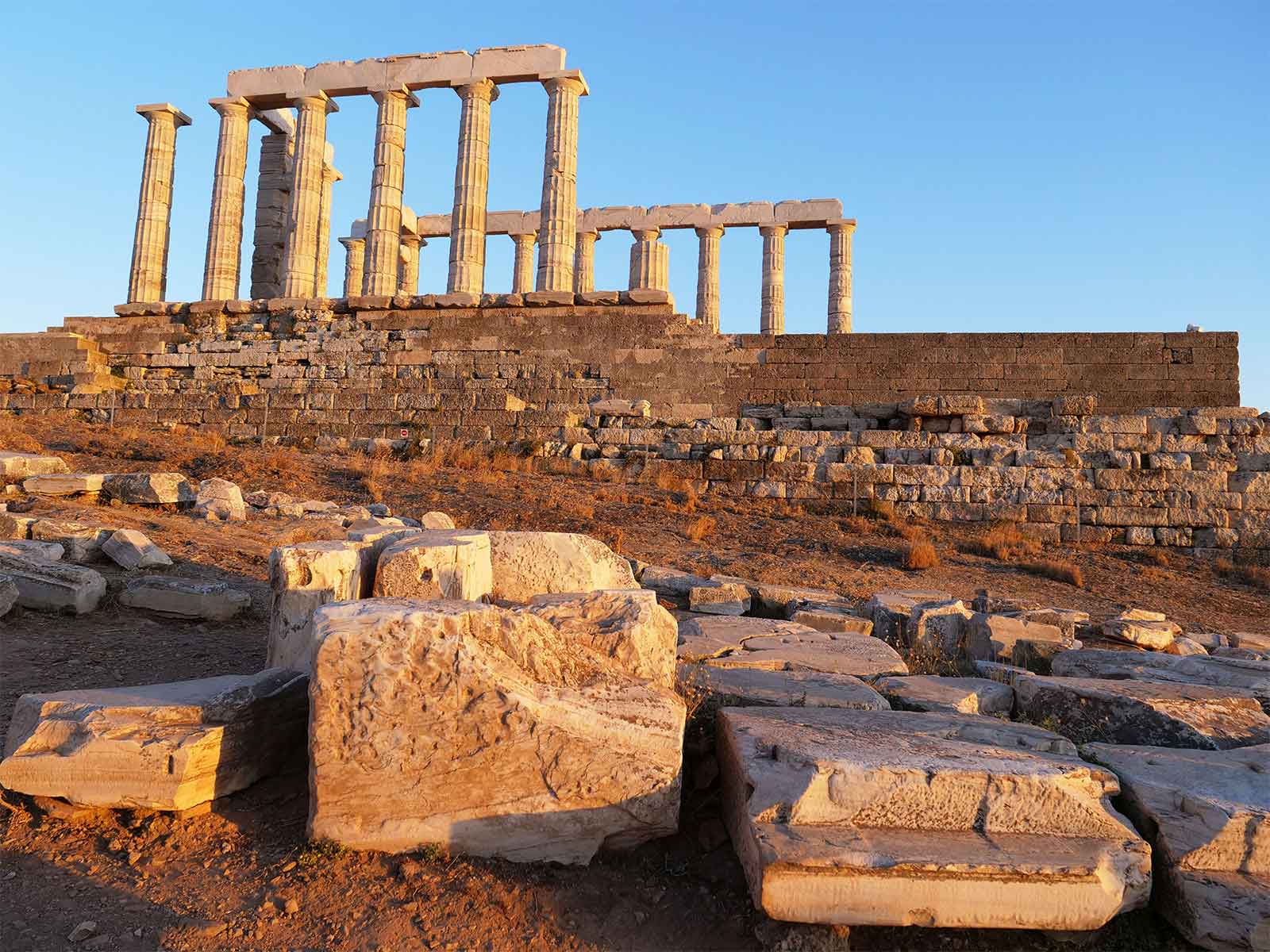 Temple of Poseidon | Cape Sounion | Dr Steven Andrew Martin | Greek Archaeology Research 2019